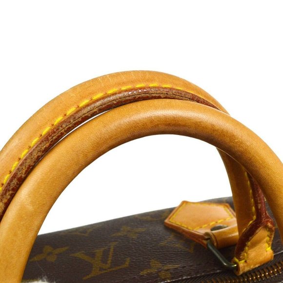 Auth Louis Vuitton Speedy 40 Handbag Purse Monogram Canvas #59067L31 - Picture 4 of 10